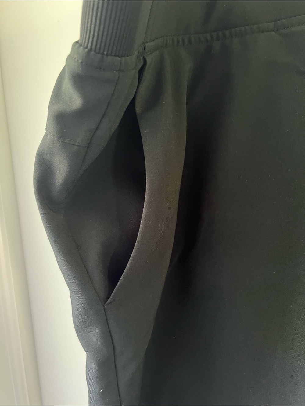 Black Women's Athletic Skort - Comfortable Active Shorts - Picture 3 of 5
